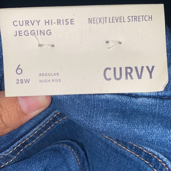 AE jeans Curvy Hi- Rise Jegging - Picture 4 of 4